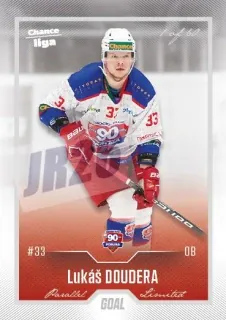 Doudera Lukáš Goal Cards Dotisk 2022-23 Dotisk Silver 1 of 60 č.485