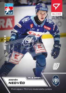 Zdeněk Nedvěd SportZoo Tipsport ELH 2023-24 LIVE /110 č.L-48