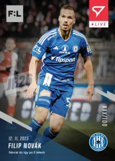 Filip Novák FORTUNA:LIGA 2023-24 LIVE /55 č.L-19