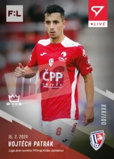 Vojtěch Patrák FORTUNA:LIGA 2023-24 LIVE /35 č.L-26