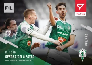 Sebastian Nebyla FORTUNA:LIGA 2023-24 LIVE /32 č.L-27