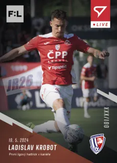 Ladislav Krobot  FORTUNA:LIGA 2023-24 LIVE /52 č.L-43