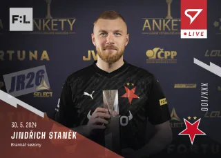 Jindřich Staněk FORTUNA:LIGA 2023-24 LIVE /91 č.L-48