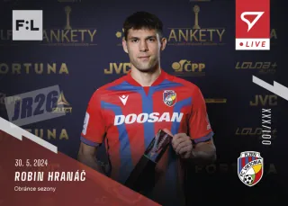 Robin Hranáč  FORTUNA:LIGA 2023-24 LIVE /50 č.L-49