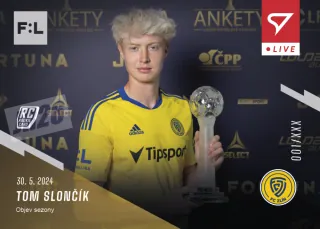 Tom Slončík FORTUNA:LIGA 2023-24 LIVE /65 č.L-51