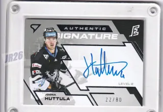 Huttula Joona SportZoo Tipsport 2023-24 I.série Authentic Signature - Level 2 xx/80 č.SL2-JH