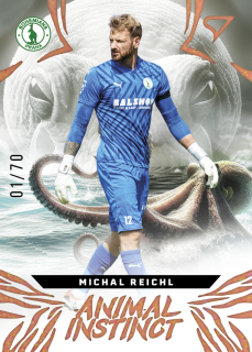 Michal Reichl  SportZoo Chance Liga 2024-25 Animal Instinct /70 č.AI-28