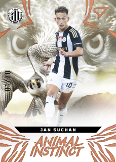 Jan Suchan  SportZoo Chance Liga 2024-25 Animal Instinct /70 č.AI-34