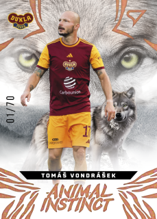 Tomáš Vondrášek  SportZoo Chance Liga 2024-25 Animal Instinct /70 č.AI-36