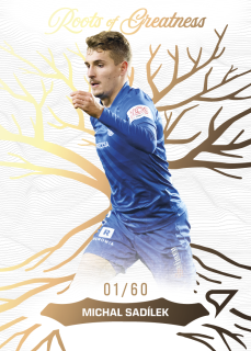 Michal Sadílek  SportZoo Chance Liga 2024-25 Roots of Greatness /60 č.RG-08