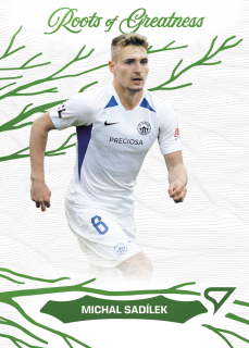 Michal Sadílek  SportZoo Chance Liga 2024-25 Roots of Greatness č.RG-09
