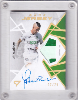 Jiří Fleišman SportZoo Chance Liga 2024-25 II.série Game Jersey AUTO /25 č.GJS-JF