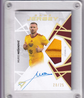 Muris Mešanović SportZoo Chance Liga 2024-25 II.série Game Jersey AUTO /25 č.GJS-MM