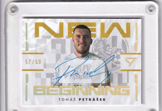 Tomáš Petrášek SportZoo Chance Liga 2024-25 II.série New beginnings AUTO /60 č.NBS-TP