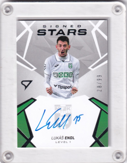 Lukáš Endl SportZoo Chance Liga 2024-25 II.série Signed Stars - Level 1 xx/99 č.SL1-EN
