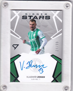 Vladimír Zeman SportZoo Chance Liga 2024-25 II.série Signed Stars - Level 1 xx/99 č.SL1-VZ