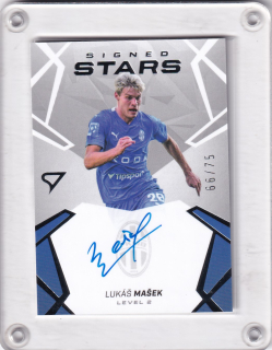 Lukáš Mašek SportZoo Chance Liga 2024-25 II.série Signed Stars - Level 2 xx/75 č.SL2-LM