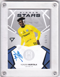Yunusa Muritala SportZoo Chance Liga 2024-25 II.série Signed Stars - Level 2 xx/75 č.SL2-YM