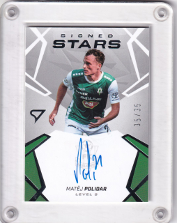 Matěj Polidar SportZoo Chance Liga 2024-25 II.série Signed Stars - Level 3 xx/35 č.SL3-PO