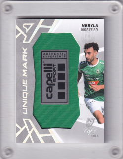 Sebastian Nebyla SportZoo Chance Liga 2024-25 II.série Unique Mark Tag A 1of1 č.UM-SN