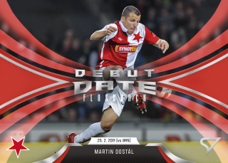 MARTIN DOSTÁL  SportZoo I.série 2025-26 Debut Date Flashback č.DF-1