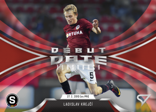 LADISLAV KREJČÍ  SportZoo I.série 2025-26 Debut Date Flashback č.DF-2