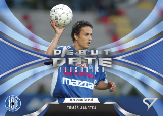 TOMÁŠ JANOTKA  SportZoo I.série 2025-26 Debut Date Flashback č.DF-3