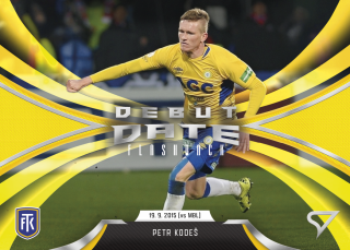 PETR KODEŠ  SportZoo I.série 2025-26 Debut Date Flashback č.DF-6