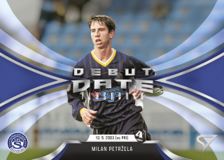 MILAN PETRŽELA  SportZoo I.série 2025-26 Debut Date Flashback č.DF-8