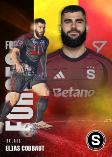 ELIAS COBBAUT  SportZoo I.série 2025-26 Foreign Forces č.FF-08