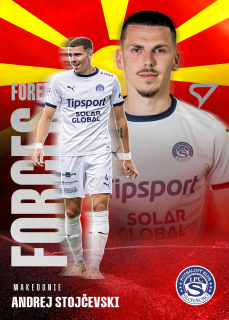 ANDREJ STOJČEVSKI  SportZoo I.série 2025-26 Foreign Forces č.FF-30