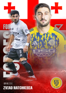 ZVIAD NATCHKEBIA  SportZoo I.série 2025-26 Foreign Forces č.FF-36