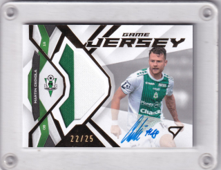 MARTIN CEDIDLA  SportZoo I.série 2025-26 Game Jersey Auto /25 č.GJ-MC