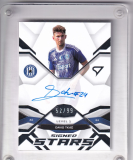 DAVID TKÁČ  SportZoo I.série 2025-26 Signed Stars - Level 1  xx/99 č.SL1-DT