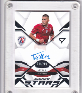 JAN TRÉDL  SportZoo I.série 2025-26 Signed Stars - Level 1  xx/99 č.SL1-JT