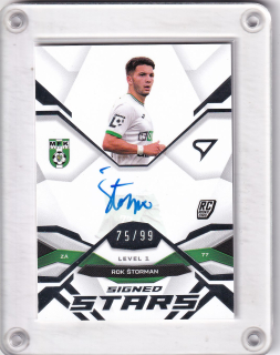 ROK ŠTORMAN  SportZoo I.série 2025-26 Signed Stars - Level 1  xx/99 č.SL1-RS