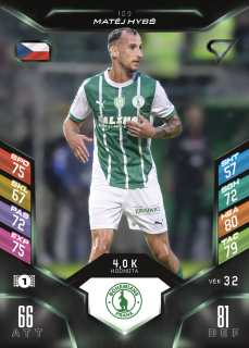 MATĚJ HYBŠ  SportZoo Duel 2025-26  č.109