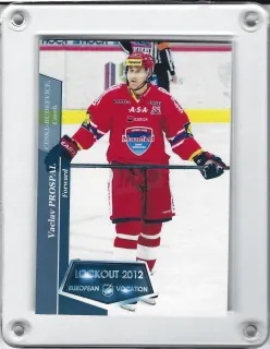 Prospal Václav Russian cards 2012 Lockout 2013 xx/20 č.101