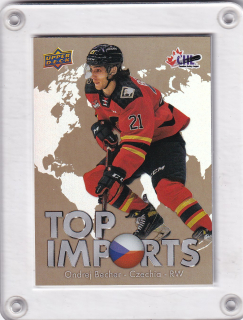 Becher Ondřej UD CHL 2022-23 Top Imports č.TI-19