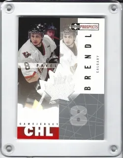 Brendl Pavel UD Prospects 2001-02 CHL Game jersey č.PB