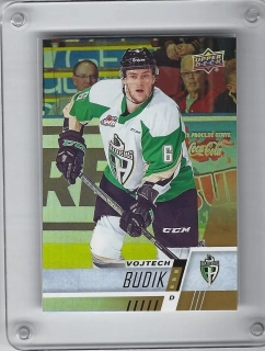 Budik Vojtěch Upper Deck CHL 2017-18 Foil č.189
