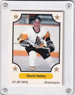 Hebký David 7th Inning Sketch 1991 WHL č.56
