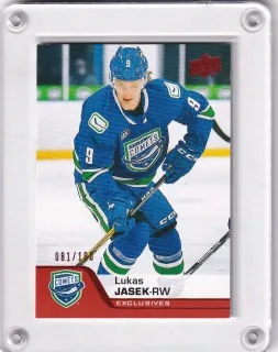 Jašek Lukáš UD AHL 2020-21 Red Exclusives /100 č.121