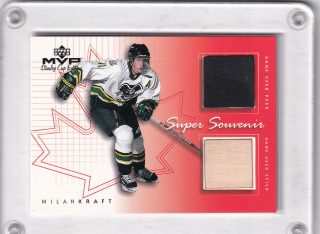 Kraft Milan MVP Stanley Cup Edition 1999-00 Game-Used Jersey č.SGU-MK