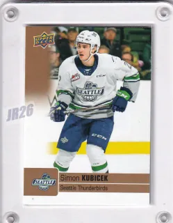 Kubíček Šimon Upper Deck CHL 2019-20 Gold Glossy č.253