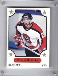 Kukačka Zbyněk 7th Inning Sketch OHL 1991-92 č.306