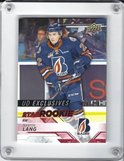 Lang Martin UD CHL 2018-19 Star Rookie Exclusive /100 č.308