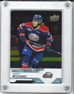 Michnáč Albert Upper Deck CHL 2018-19 Silver Foil č.226