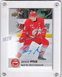 Pytlík Jaromír Upper Deck CHL 2019-20 Signature č.87