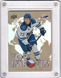 Šprynar Jan UD CHL 2022-23 Top Imports č.Ti-18